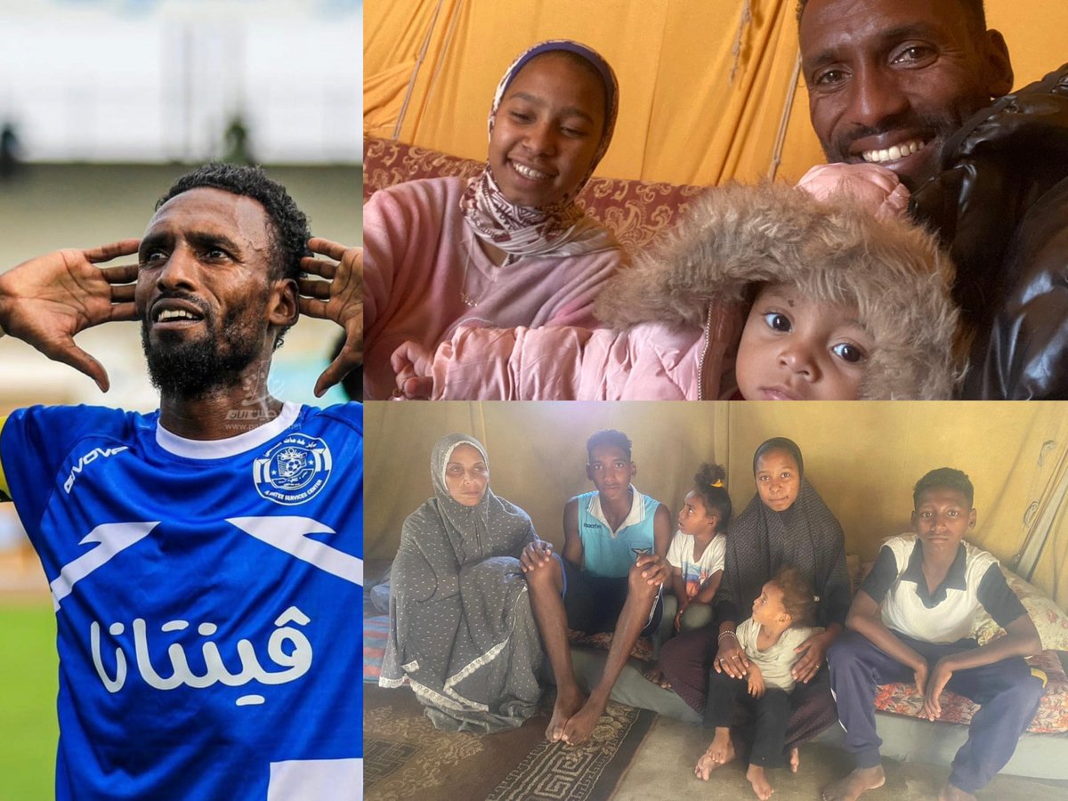 leylahamed's tweet image. Many of you will remember Suleiman Al Obaid, the Palestinian football legend killed last year.

His widow and five children are still in Gaza, living in extremely difficult conditions. Suleiman was their only support.

Please donate if you can, and share: chuffed.org/project/145216…