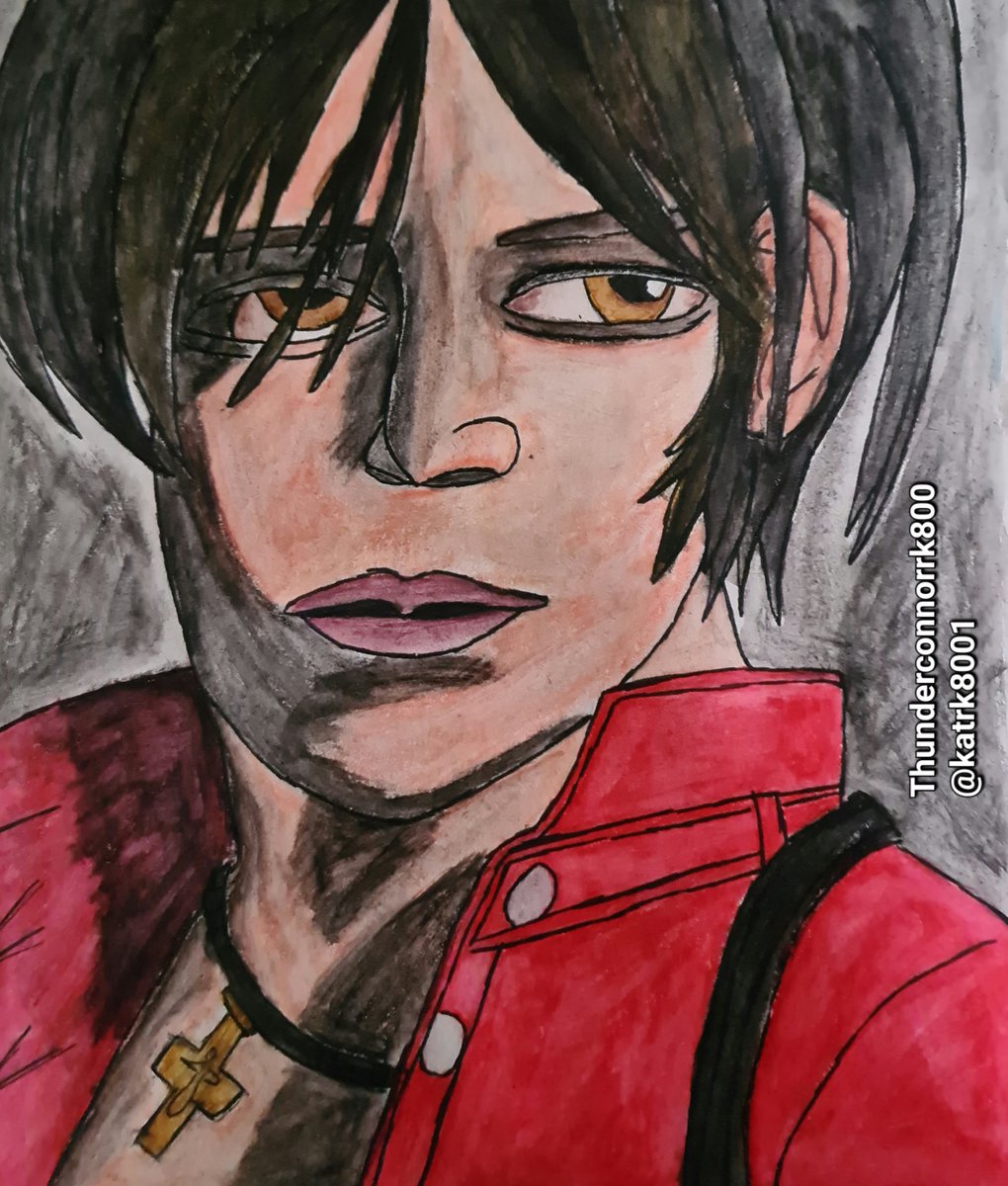 Resident evil ada fan art Watercolour. #residentevil  #re6 #AdaWong #biohazard #fanart  #REBHFun