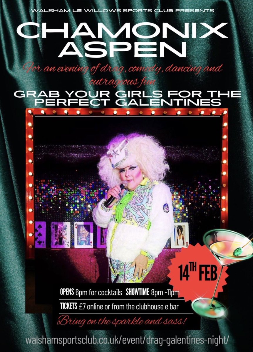 Stuck for something to do next Saturday, come a join us for a great night ⁦<a href="/walshamsc/">Walsham Sports Club</a>⁩  Sumner Road, Walsham IP31 3AH