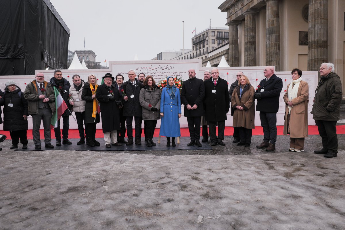 Warm greetings and boundless salutations to all of you, dear friends and distinguished personalities, who have gathered here in this great rally to convey the voice of the Iranian people to the world.
The message of the Iranian people and their Resistance has been and remains