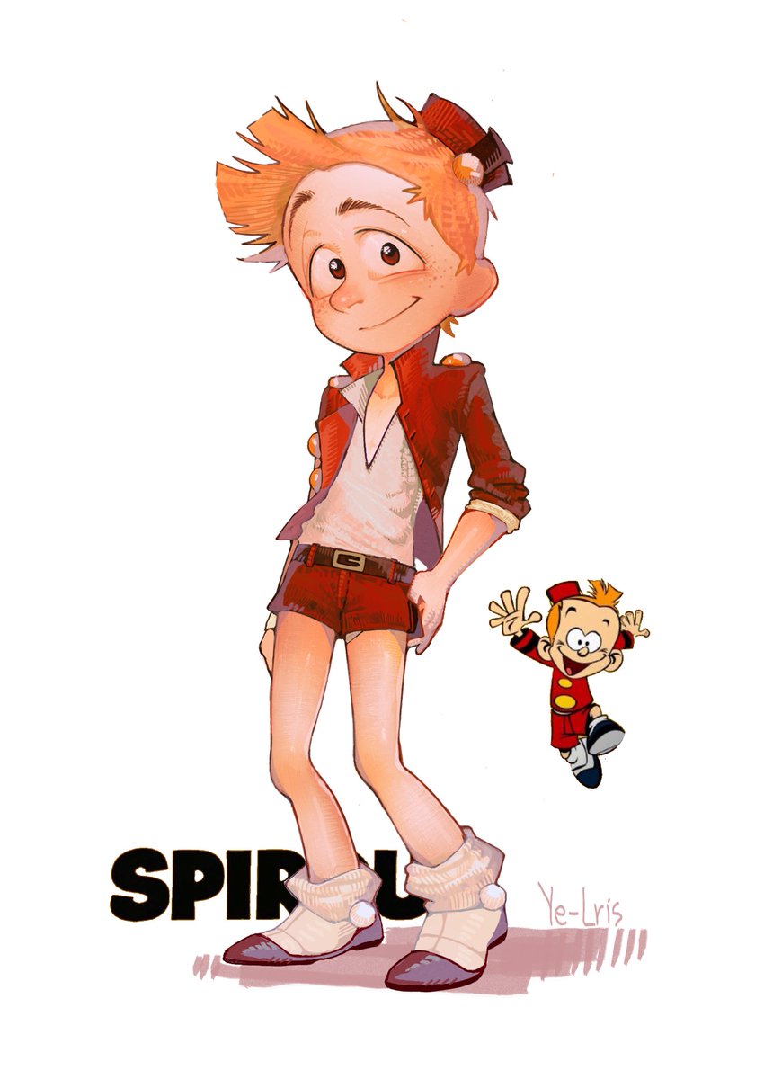 Yellris's tweet image. Spirou～
#Spirou #lepetitspirou