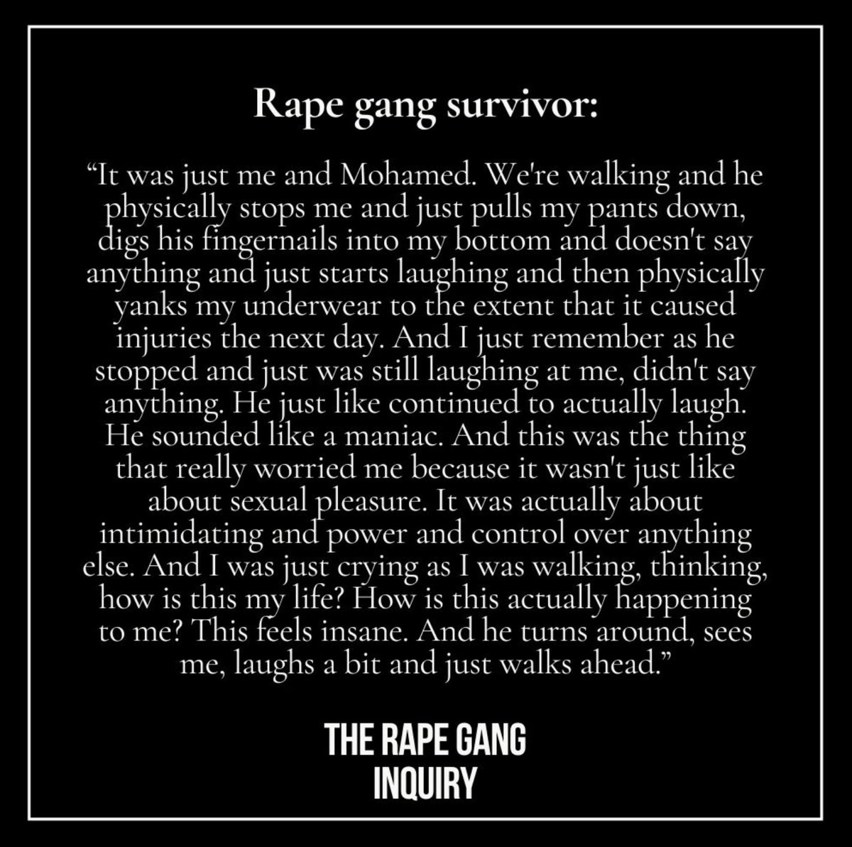 RupertLowe10's tweet image. I understand how difficult it is to read these testimonies from our inquiry, but it is so important that we all do.