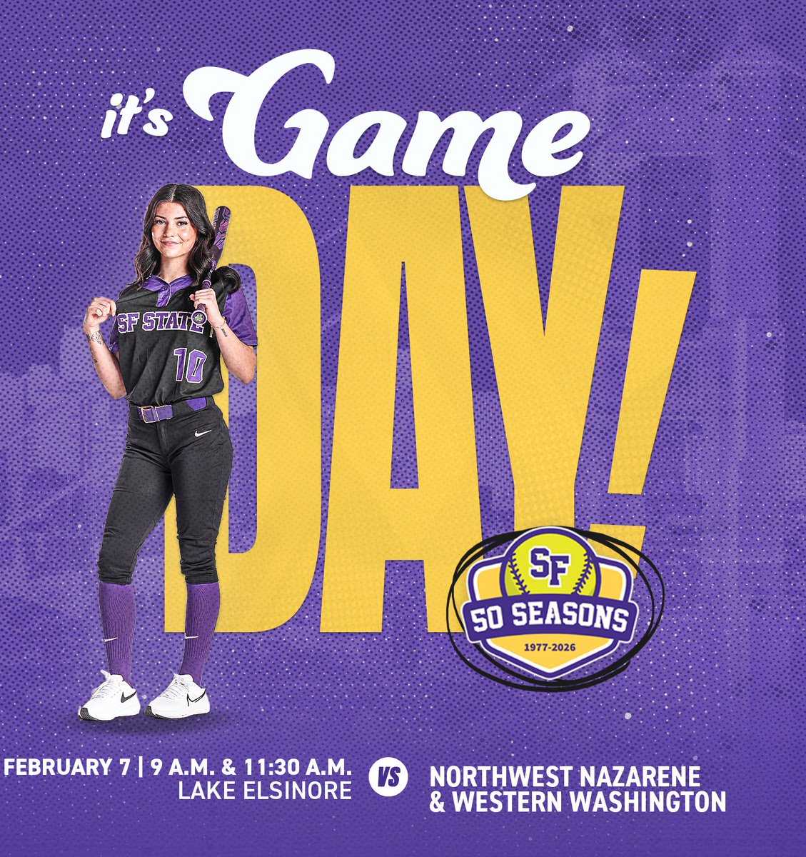 SF State Softball tweet media