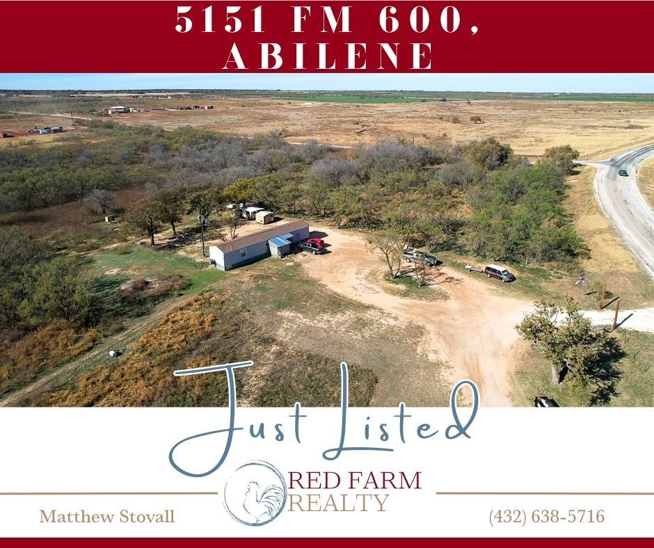 redfarmrealty's tweet image. 🏡 NEW Jones County listing! 2017 single-wide on 3± acres just off FM 600 &amp;amp; 17 mi north of I-20 🌾 Hawley water, electric &amp;amp; fiber, large oaks, plus goat barn &amp;amp; shed 🐐 Move-in ready! 💰$195,000
LISTING INFO:buff.ly/Q2xiKo4
#RedFarmRealty #RedFarmWay #CountryLiving