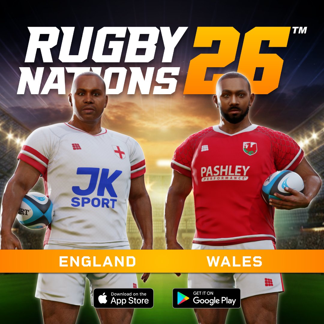 Bragging rights are everything when England face Wales.
Every tackle hits harder. Every point matters more.
🏉 Experience it in Rugby Nations 26.
#RugbyNations26 #RugbyUnion #RugbyLife
