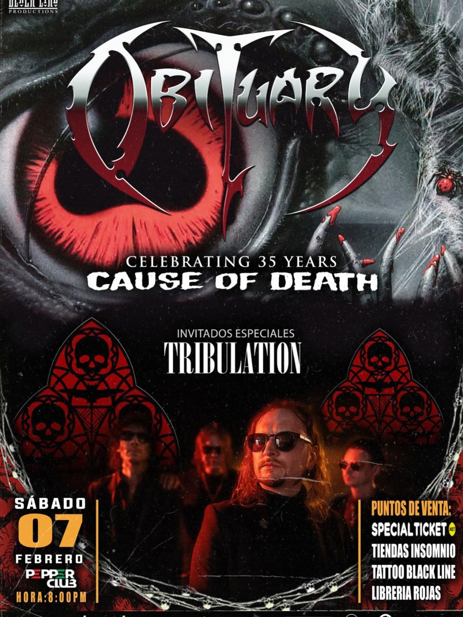 Costa Rica we have arrived and are ready to deliver a dose of 
FLORIDA DEATH METAL 🐊🐊

So come on down to Pepper Club and join us w/ Tribulation (Official)  for an epic night !!

#causeofdeath  #rainforest #floridadeathmetal