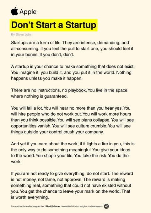 Everyone should read this article from Steve Jobs