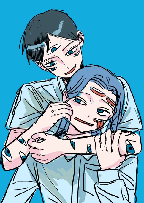 コミティア新刊表紙のラフ