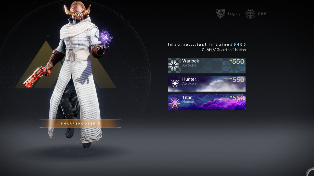 YesterevenGunz's tweet photo. Rare footage capture of #Pikers commander in chief, Admiral Ackbar, mocking the #tharsis syndicate leader for his second position in the previous tornement.
#TharsisThreads #DestinyFashion
@BrunoLouviers @A_dmg04 @Destiny2Team @MoltenSlowa @Scapes https://t.co/350UIqvP9s