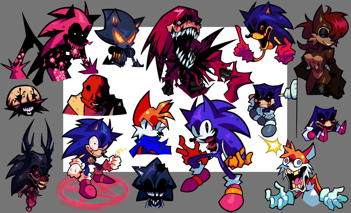 Càng vẽ càng thấy xấu 
#sonicexe ,#outcomememories  , #FNF