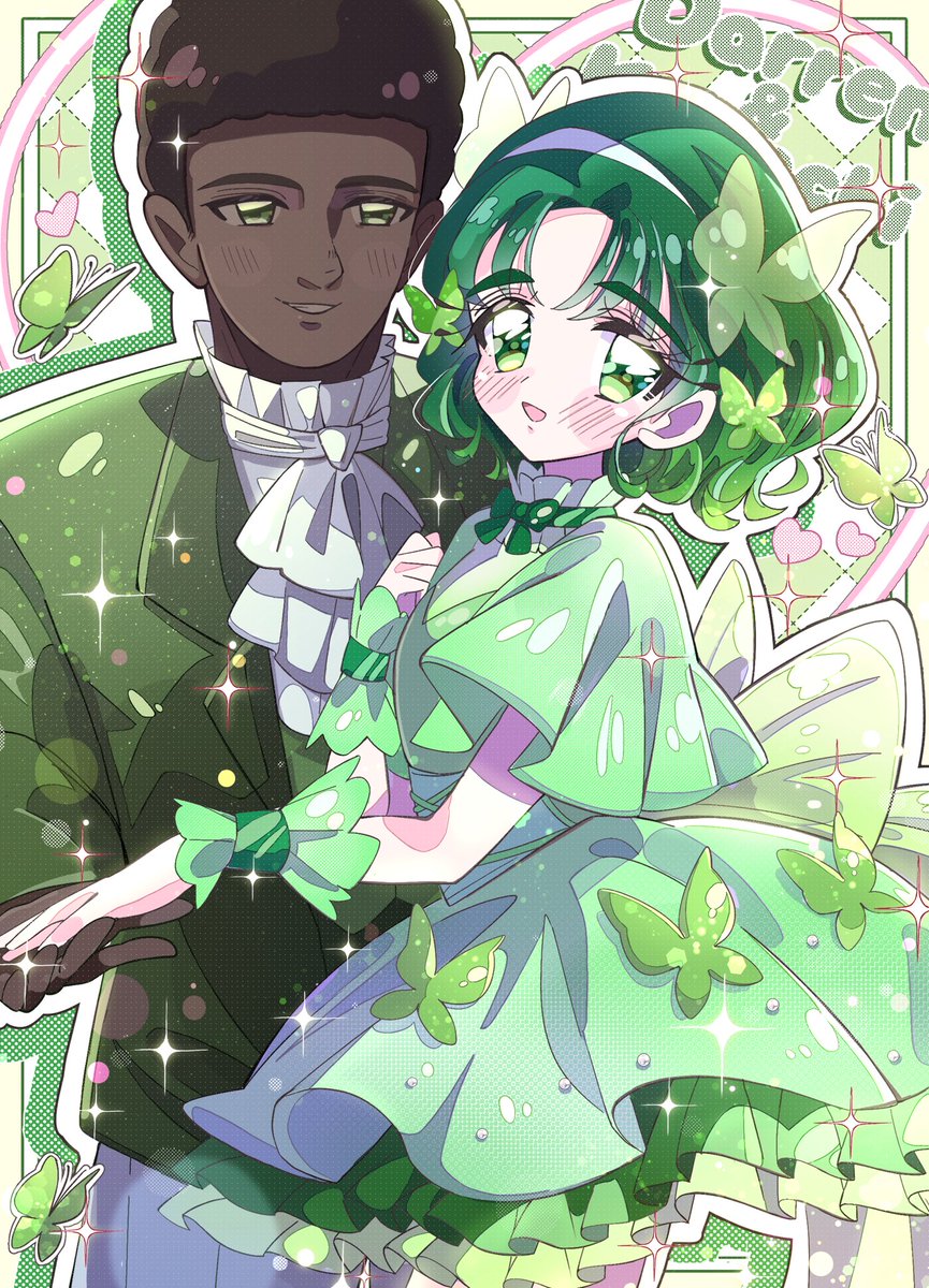 darrmachi on your tl (again) I love komachi so much 💚💚💚

TYSMM FOR THE ART WAHHH 
<a href="/mizunonononono_/">水の@skeb募集中</a>   !!!!
#precure #yumeship #プリキュア #darrmachi