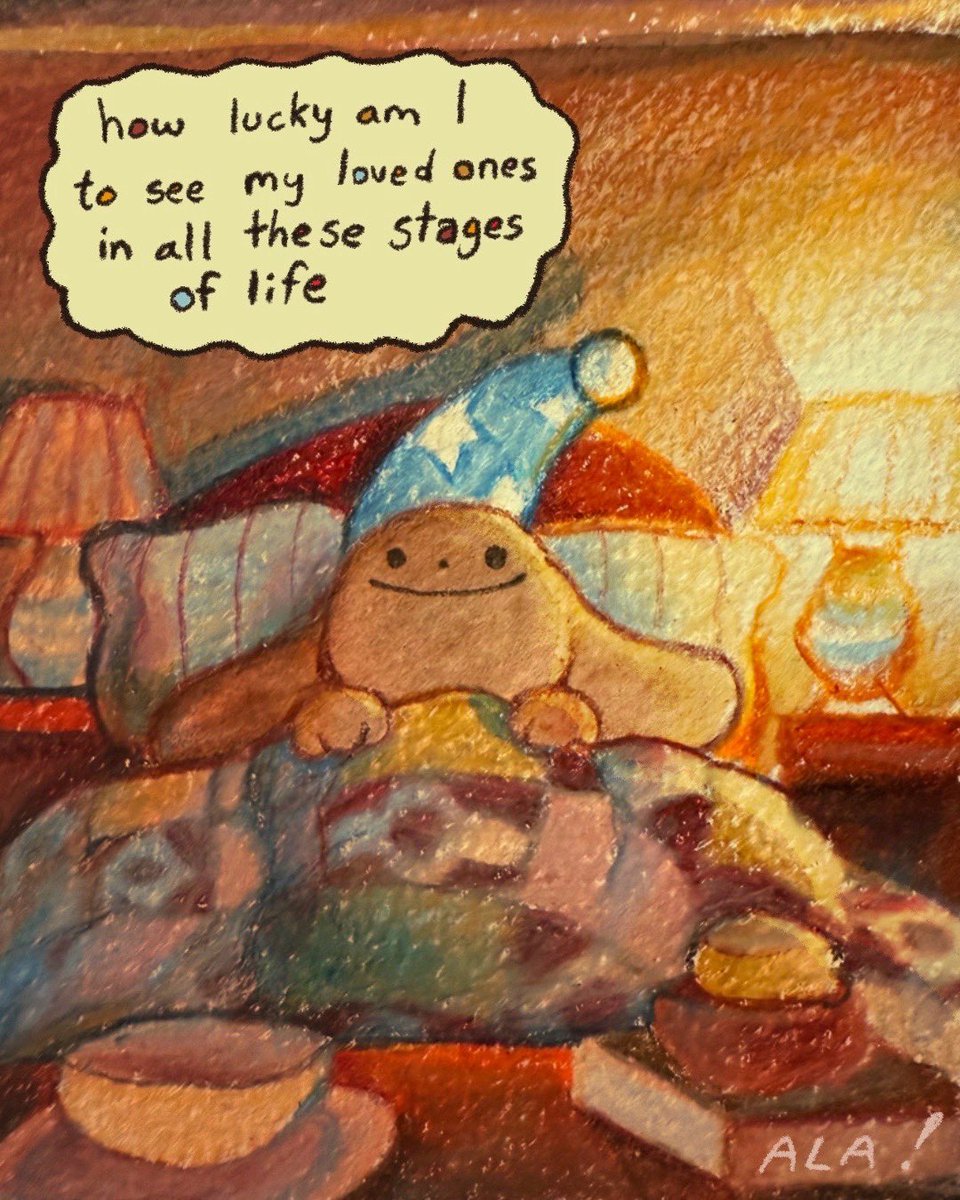 Where does the time go? how strange and beautiful this feeling is. All I can do is be grateful