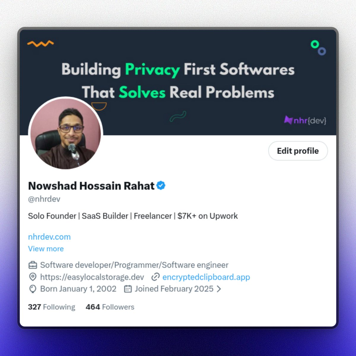 Nowshad Hossain tweet media