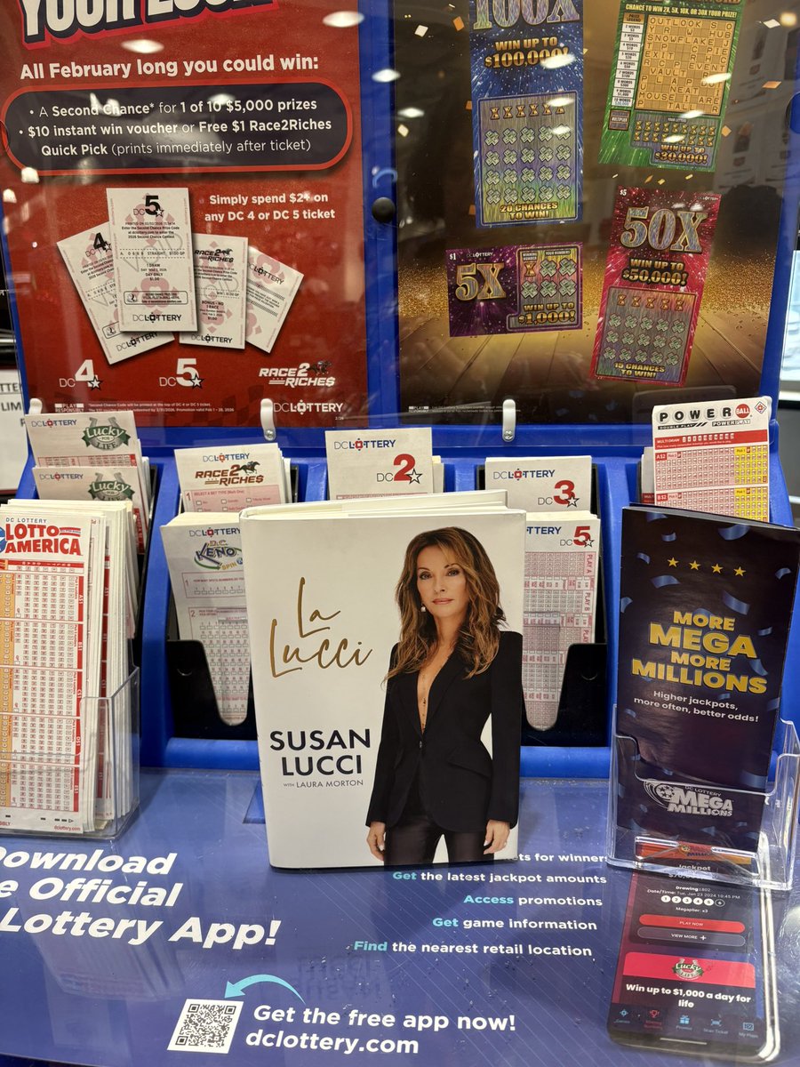 You’re a winner if you purchase La Lucci! <a href="/Susan_Lucci/">Susan Lucci</a> #blackstonepublishing #lalucci <a href="/amazon/">Amazon</a>