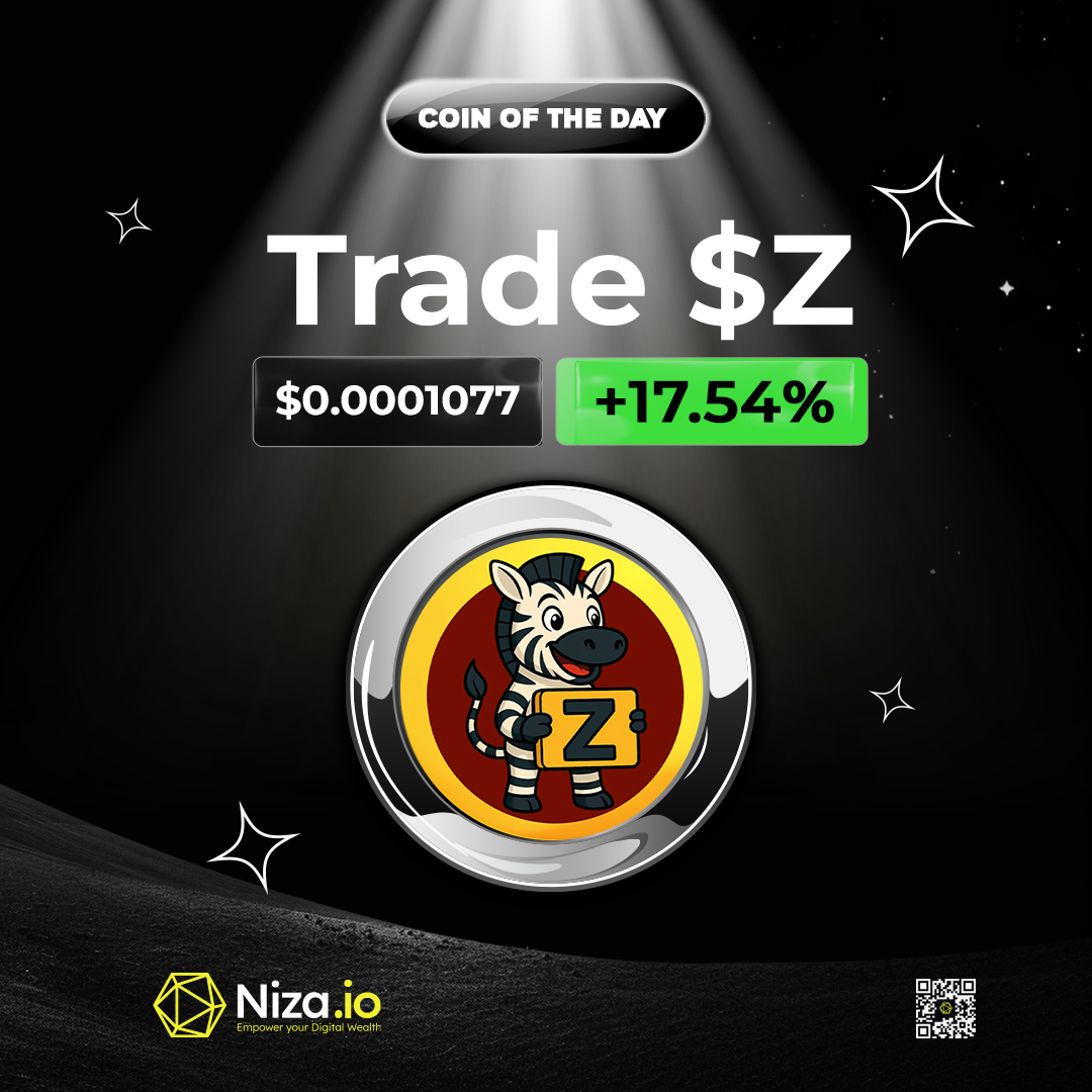 nizacoin's tweet photo. π COIN OF THE DAY on #Niza.io π
π₯ $Z : $0.0001077 | +17.54% @Z_OnBNB
Join the #Niza.io community and capitalize on the latest trends today. π
#Coinsofday #Niza #Z #zcoin https://t.co/De24XwB0bs