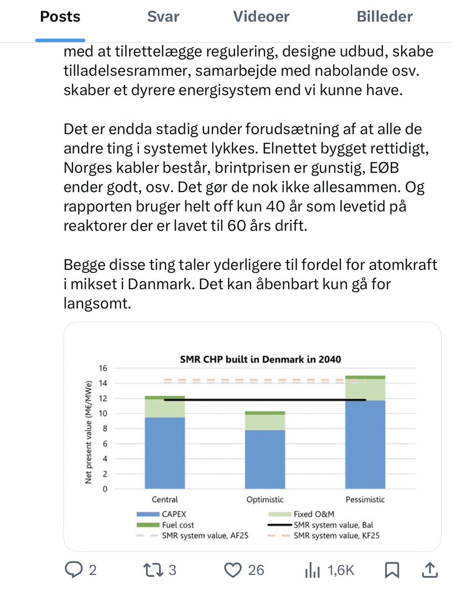 Når ingen gider kommentere eller reposte ens tossede opslag om atomkraft kan man jo altid selv gøre det 😂