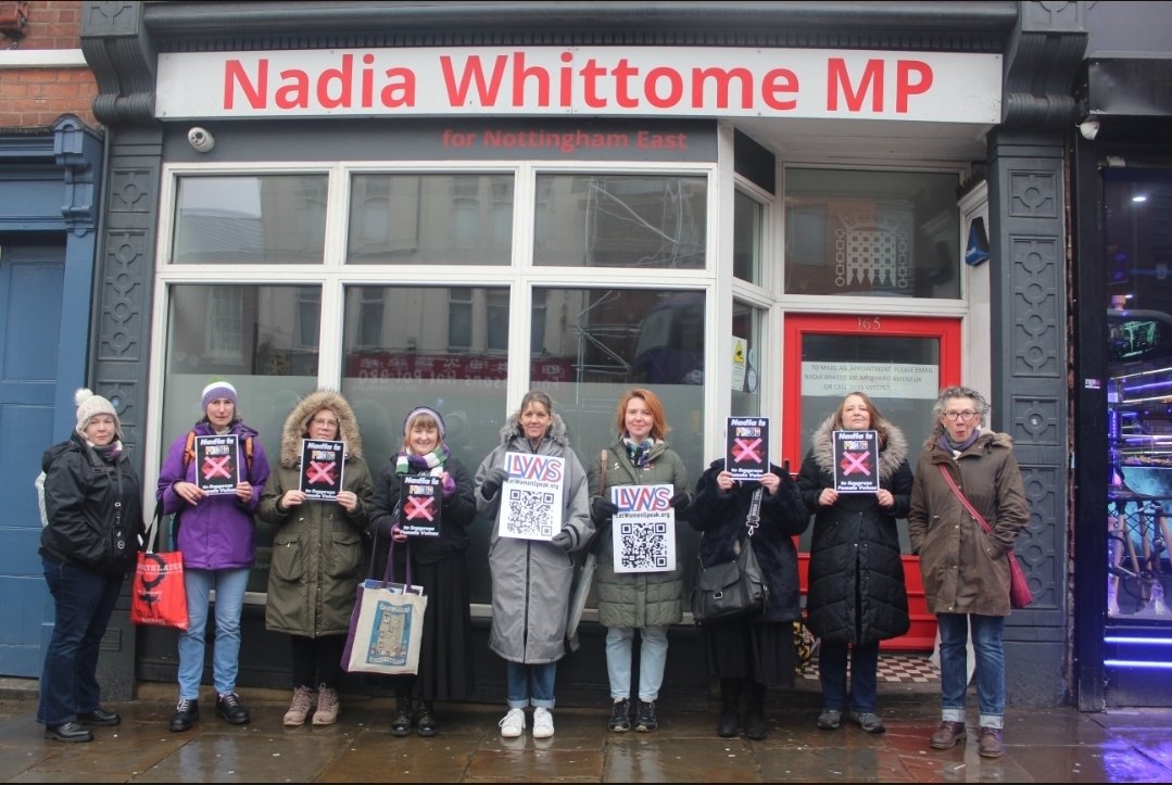 LwsMidlands's tweet image. Surprise @NadiaWhittomeMP! Today, LWS ladies held you to account (on your own "Terf!") for silencing ordinary local women who speak out about the dangers of gender ideology #GoNads #NadsForTheLads
