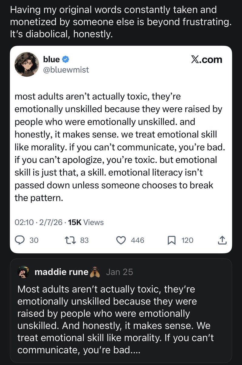 TheMaskParadox's tweet photo. @bluewmist Wow so you literally steal copy paste others original work from Substack and profit here off it. https://t.co/rszin6gIrK
