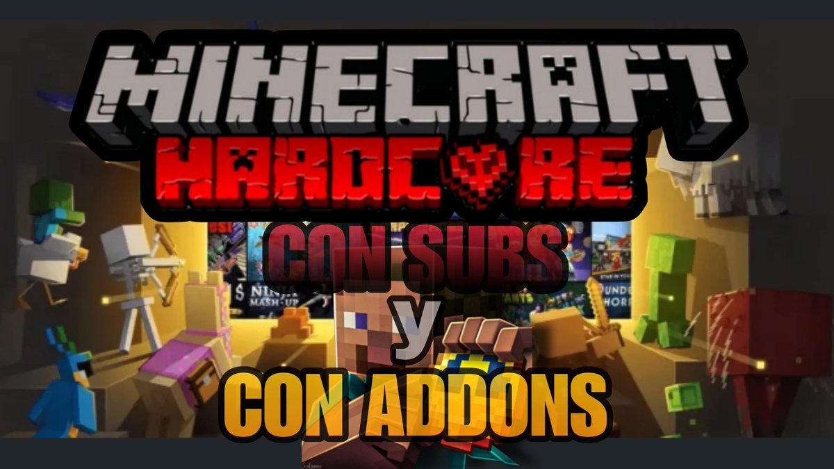 Recordarles que hoy el directo va hacer jugando con SUBS de Youtube en hardcore, los espero 😎👍
#YouTuber #Minecraft #gamepl