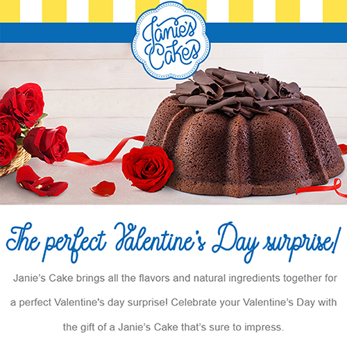 Surprise Them With Cake This Valentine’s Day 🍰❤️

Natural ingredients, unforgettable flavor, and a gift that truly impresses.

janiescakes.com/collections/va…