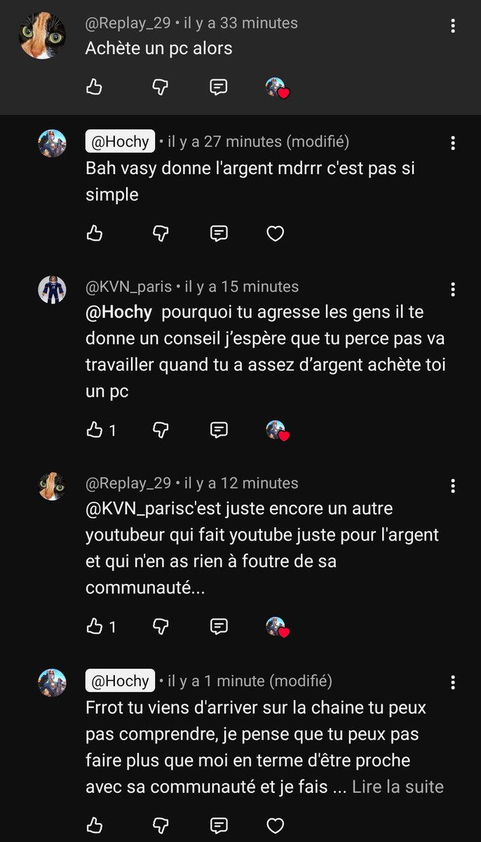 Mais ??? Je fais peut-être parti des derniers petits Youtubeur fortnite à pas faire du toxic c'est du foutage de gueule là ? 😭😭 
Il préfère peut-être que je fasse des shorts ou je film mon bureau avec la musique mc courgette et un texte qui dis "Met ce son en ×3 🥵"