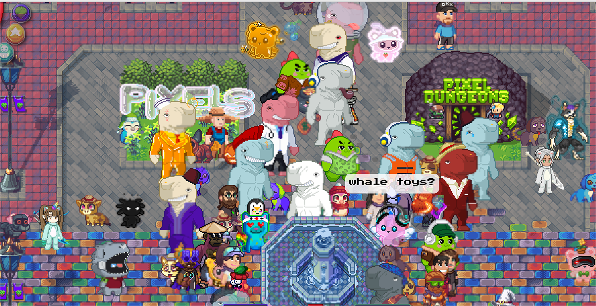 Whale Raid is happening on TV1!
<a href="/SSofWhales/">Secret Society of Whales 🐋</a> <a href="/TogetherWeWhale/">Whale Community</a> <a href="/pixels_online/">Pixels</a> 
#TogetherWeWhale