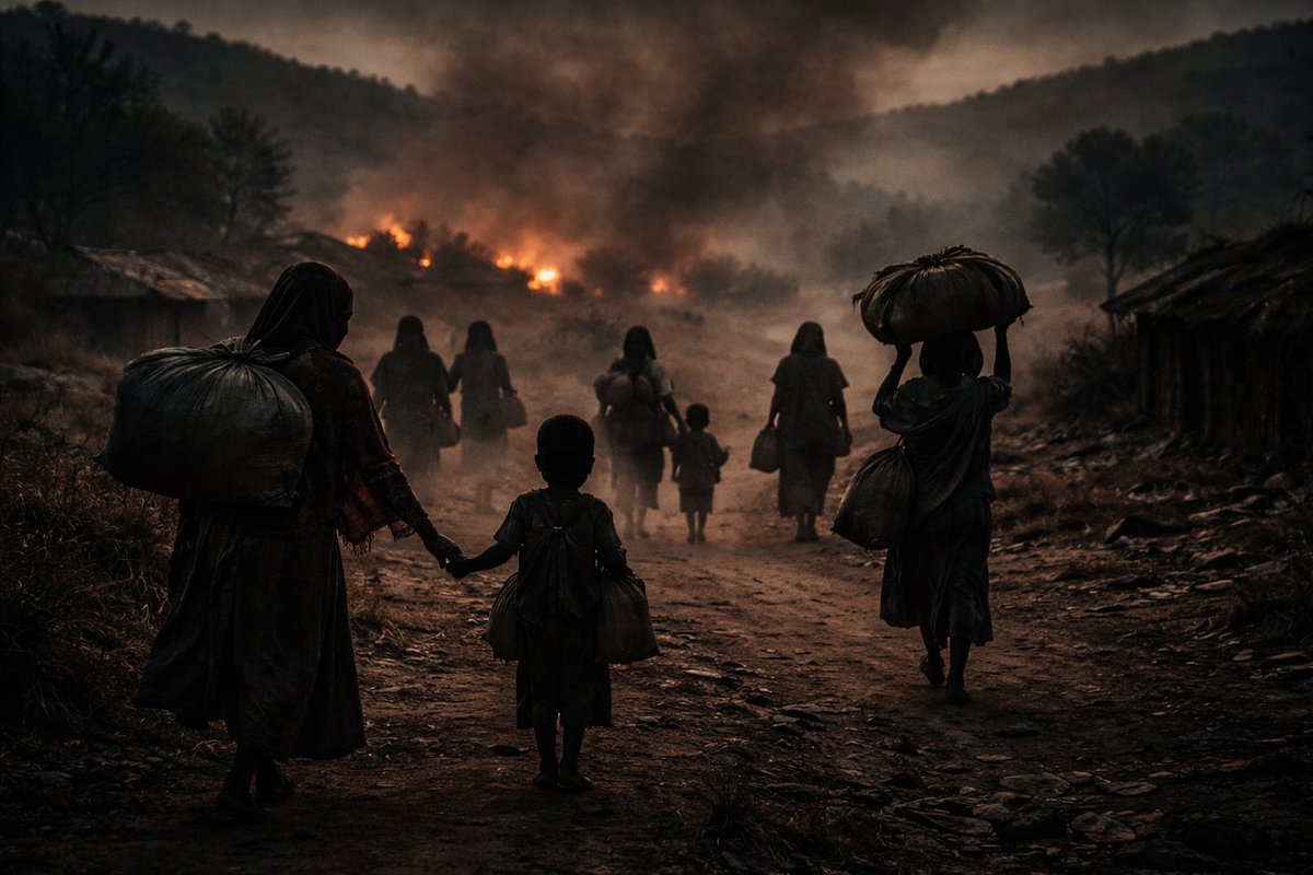 🩸 Mass killings and atrocities against civilians continue.
📵 Internet &amp; phone services are shut down to hide crimes.
We demand:
✔️ Independent investigation
✔️ Accountability
✔️ Immediate protection of civilians.
End #AmharaGenocide 
Stop #WarOnAmhara
<a href="/UNHumanRights/">UN Human Rights</a> <a href="/amnesty/">Amnesty International</a>