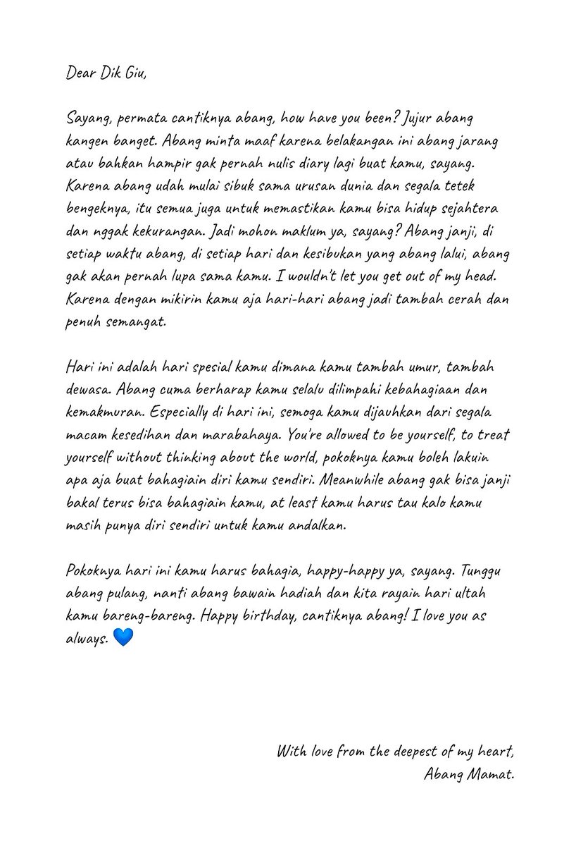 slamat ultah utk my fineshyt, my precious diamond, my honey bunny pookie baby princess, my beautiful flower, my dearest lotus, my pretty little baby cutie patootie, my everything, my world, my konsonan langit!

ㅡ 💙

#冨岡義勇誕生祭2026
#冨岡義勇生誕祭2026
