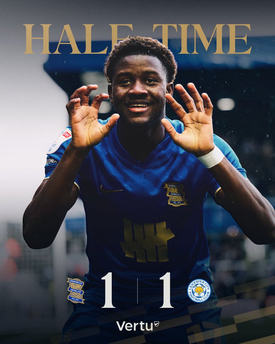 BCFC's tweet photo. All square at the break, with the visitors down to ten. https://t.co/S4vkVJi8kU