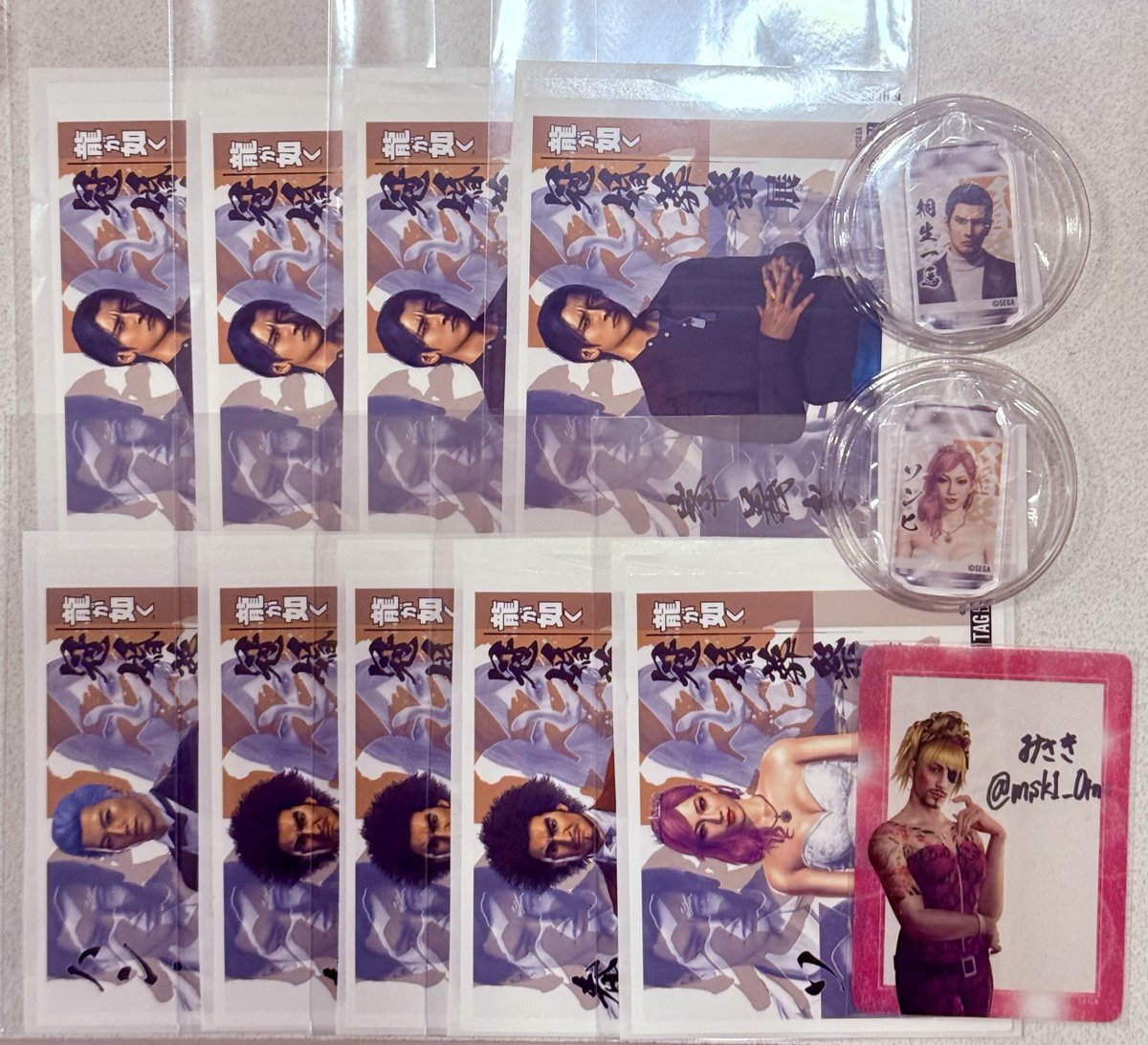 交換】龍が如く 冠婚葬祭展 大阪 サントリーコラボ缶 コラボ缶