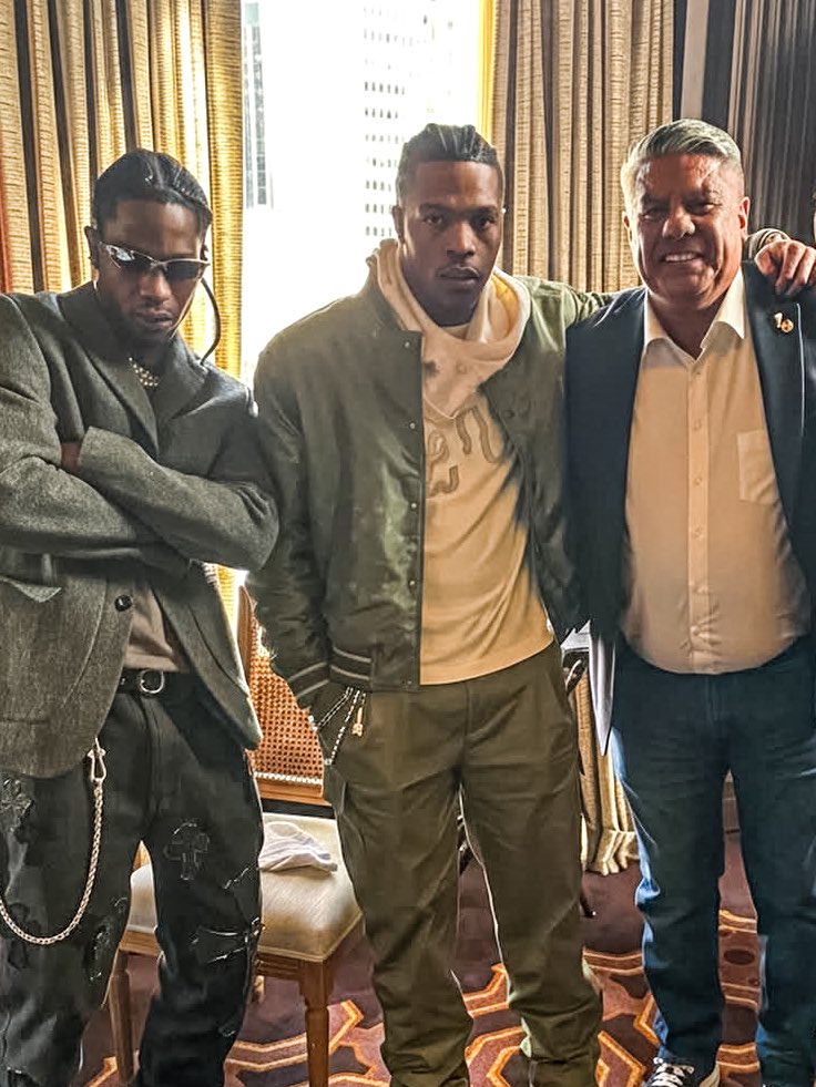 🇺🇸🇦🇷 El encuentro entre TRAVIS SCOTT, LIL BABY y CHIQUI TAPIA en la previa del Super Bowl LX.