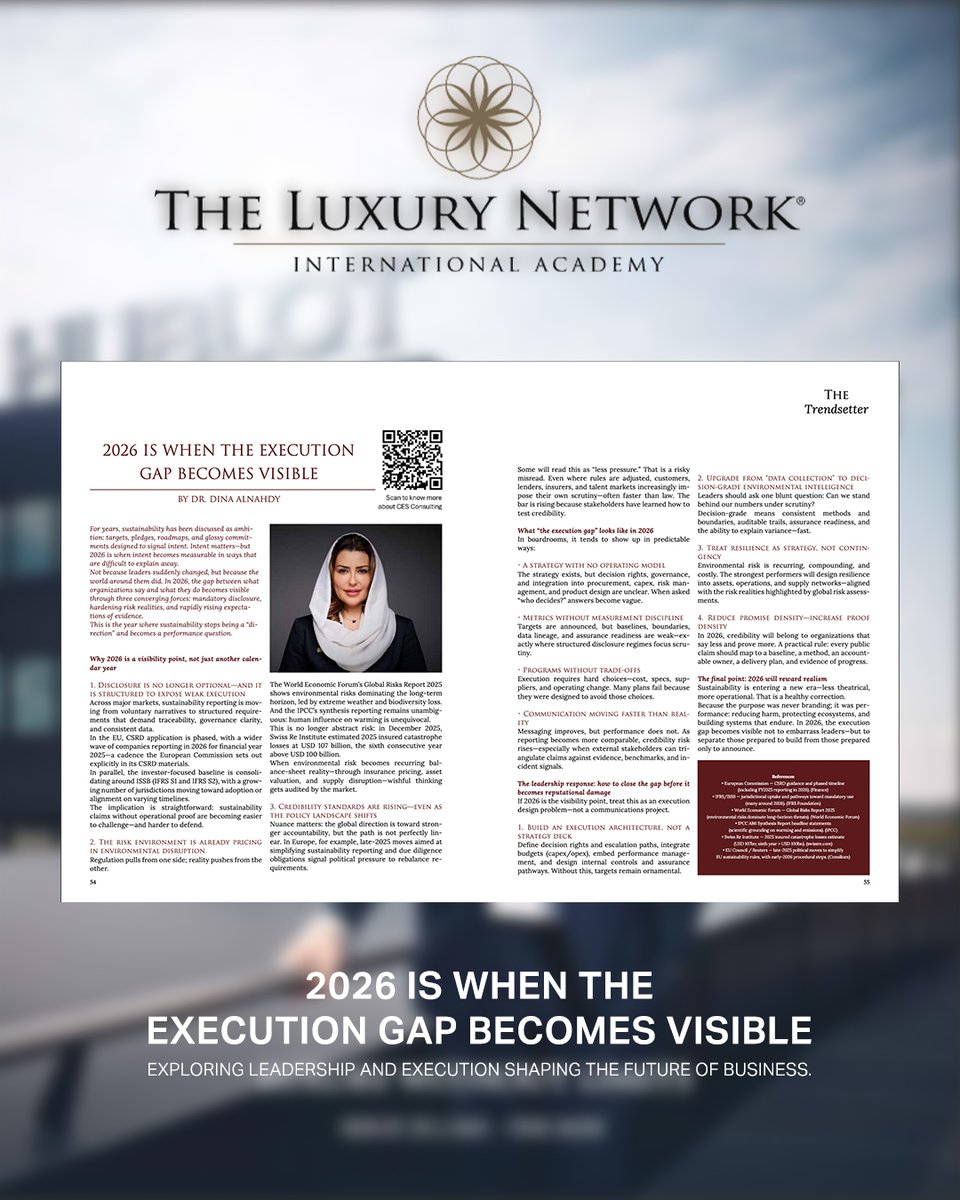 The cities of tomorrow are being built today, driven by innovation, sustainability, and smart design. As we align with Vision 2030, embracing circular economy models and green infrastructure is key to future-ready urban spaces.

Featured in The Luxury Network KSA Magazine – Issue