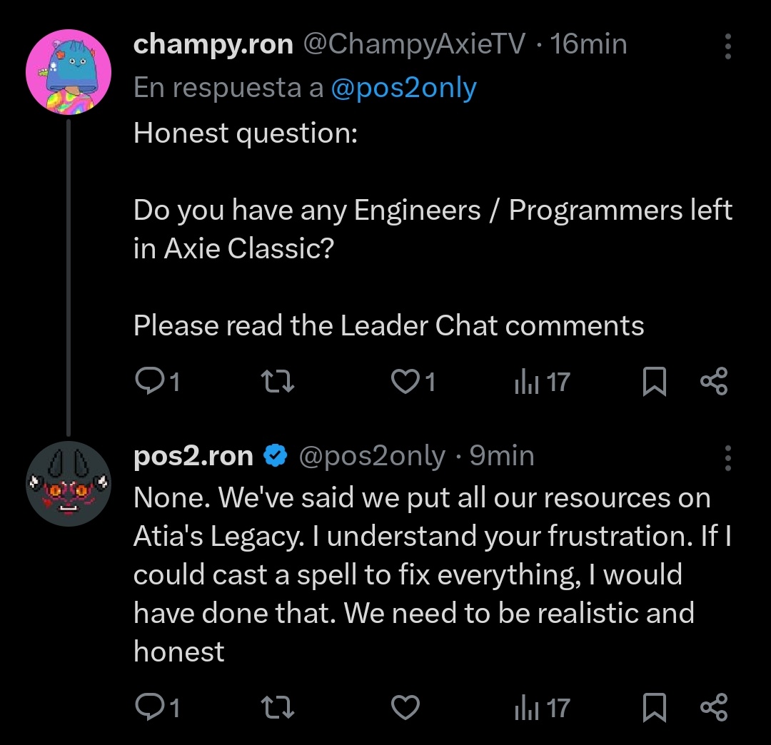 This is a disgrace, <a href="/AxieInfinity/">Axie Infinity</a> <a href="/Jihoz_Axie/">Jihoz.ron</a> <a href="/Ronin_Network/">Ronin</a> <a href="/SkyMavisHQ/">Sky Mavis</a>