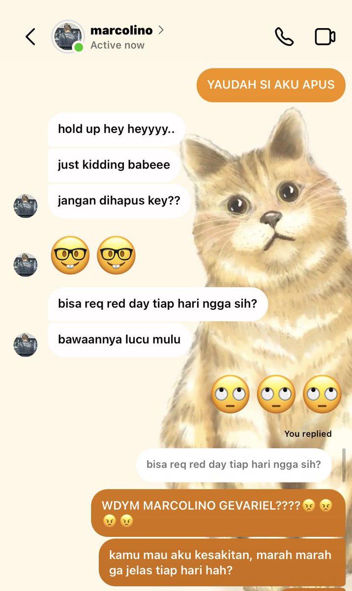 red day mode on 
—
a #juumartinz few tweets au