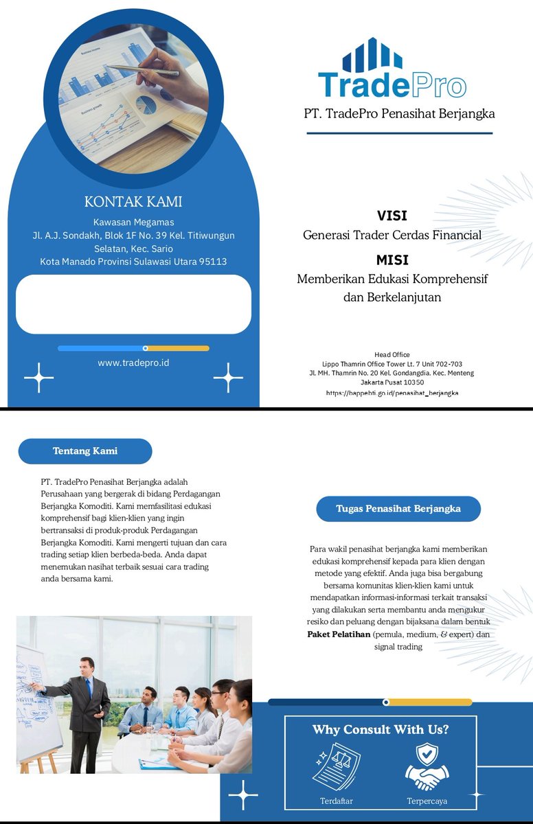 Janiver_Janis's tweet photo. Grow your digital business with Tradepro Manado. Educate to mastery the strategy and ability to manage your digital business plan with Expert Advisors 🔥💪🏻

Cek our company here: 
https://t.co/3kwytFM4Ld
https://t.co/CqerOmAEAp https://t.co/AEUEnZ1FGQ