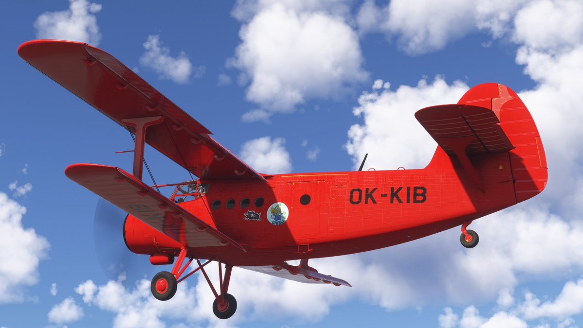 アントノフAN-2 OK-KIB 某有名日本人パイロットがチェコで中古機を購入