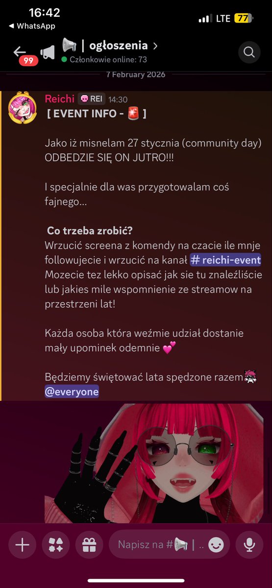 🔥COMMUNITY DAY 2026 🔥

Yahoo!!! JAKO IŻ zapomnialam się w styczniu…zapraszam was JUTRO na community day ! O godzinie 15-17 (godzine oglosze w oddzielnym tweecie)