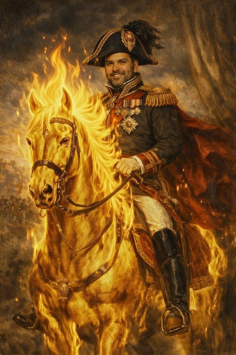 I wake up, hop on my Fire Horse