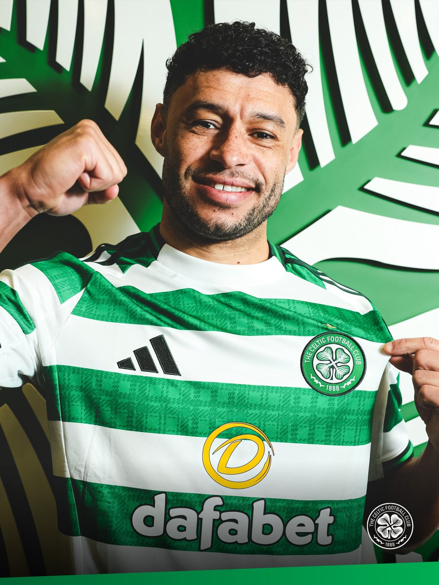 Alex Oxlade-Chamberlain is a Celt 🟢

#WelcomeAlex | #CelticFC🍀