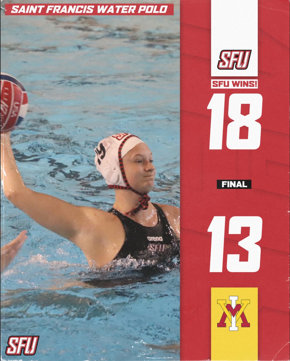 Saint Francis Water Polo tweet media
