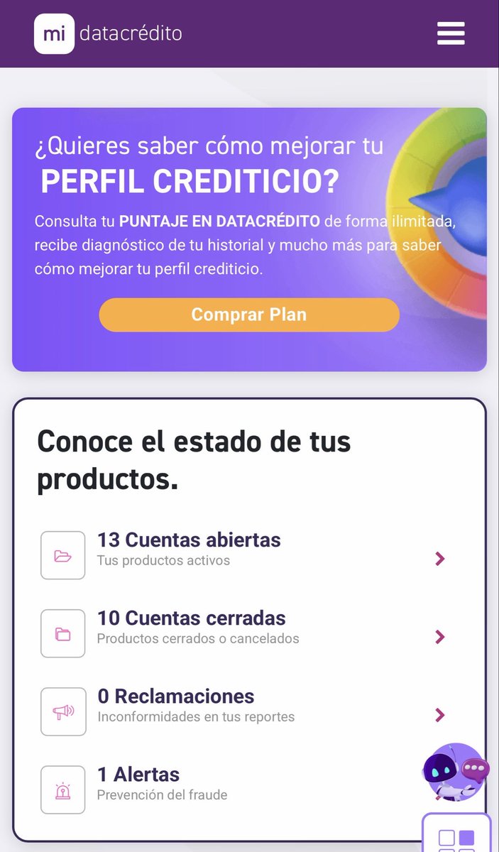 byMartinLopez's tweet image. Mi gente, hagan 5 cosas por su seguridad. 

1. Abra una cuenta en DataCredito (es gratis) y revise TODAS sus cuentas abiertas, créditos, etc. 
2. Hágalo con sus familiares.
3. Active la opción de notificaciones 🔔 
4. Limite el cupo de sus tarjetas.

Pilas ESTÁN suplantando