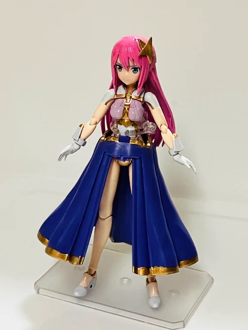 フィギュアライズのラクス出た時はミーアも出ると思ったんだけどなぁ。 #公式戦には出れないけどウチのシスター最高だぜ