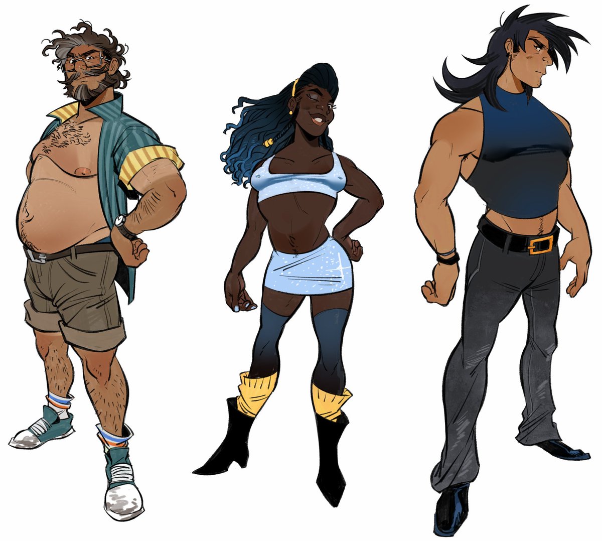 #oc studying body types and shapes