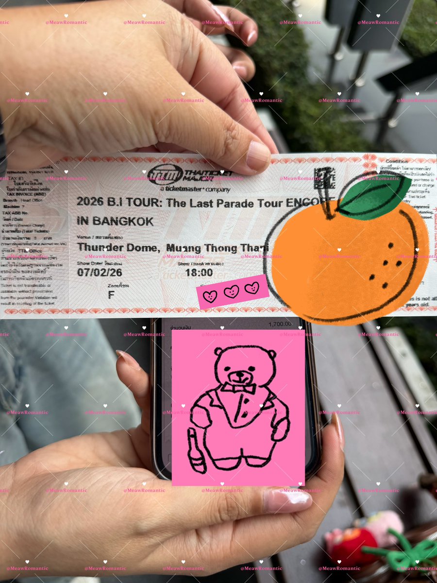 ขอบคุณลูกค้าที่ใช้บริการร้าน
วันนี้ 7/2/69 นะค่ะ
2026THELASTPARADEENCOREINBANGKOK
#รีวิวromanticlay