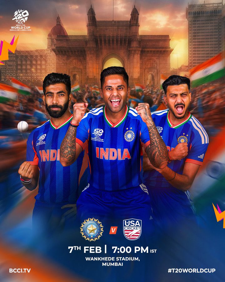 भारत -161 रन 
वैभव सूर्यवंशी -175 रन 

और सभी वैभव को बच्चा कह रहे हैं…

#T20WorldCup #T20WC #INDvsUSA