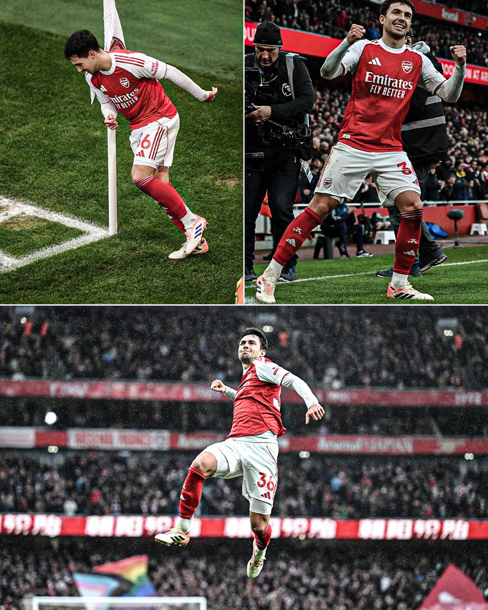 Martin Zubimendi did Mikel Merino’s celebration after scoring the opener against Sunderland 🥹

Merino is set for a lengthy spell on the sidelines through injury.