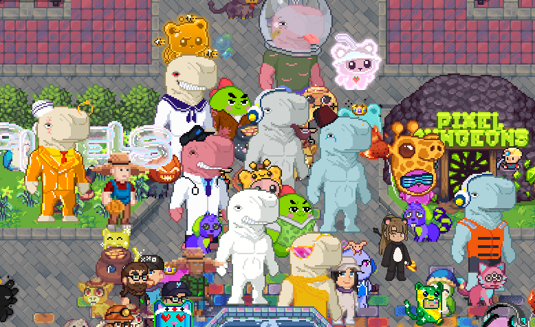 #TogetherWeWhale 🐋💙

The whales have arrived in Terra Villa!
Showing strength, unity, and true NFT power inside <a href="/pixels_online/">Pixels</a> 🌎✨
Proud to be part of <a href="/SSofWhales/">Secret Society of Whales 🐋</a> 🐋
The ocean moves, and we move together. 🚀

#Pixels #PixelsOnline #NFT #Web3Gaming #PixelsCreator