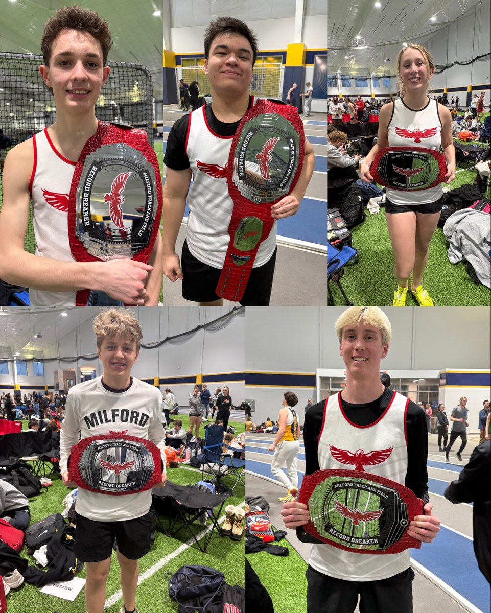 TrackFieldMHS's tweet image. Big night at MSJ last not for the Eagles Tracksters…tons of PR’s to show off the New MHS T&amp;amp;F PR Belt!  Way to #RepTheM everyone! @Milford_Eagles @MilfordGirlsCC