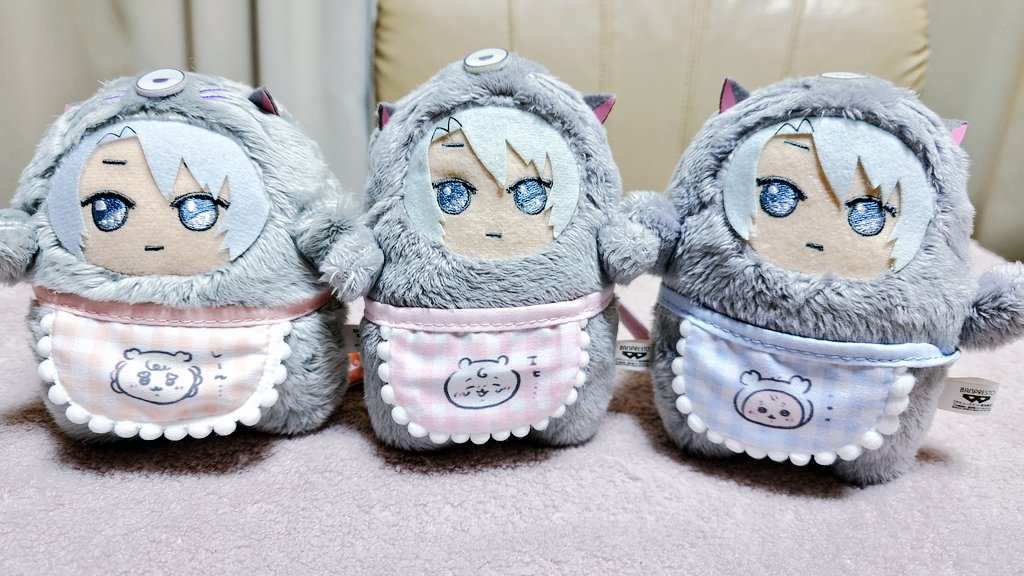 🤣🤣🤣💦 ちょっとこれ！！！ ちいかわbabyの、よだれかけなんだが