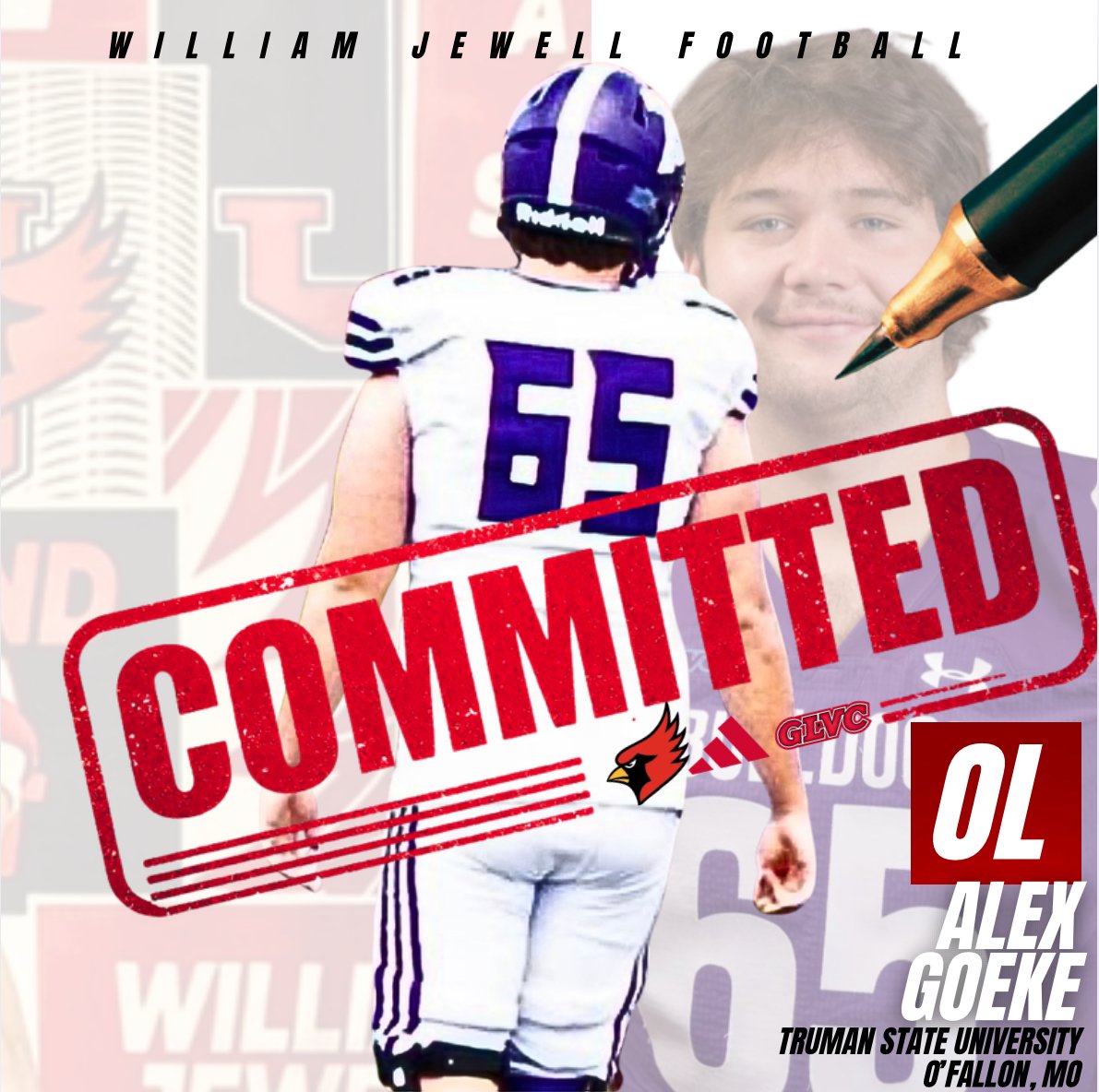 William Jewell Football tweet media